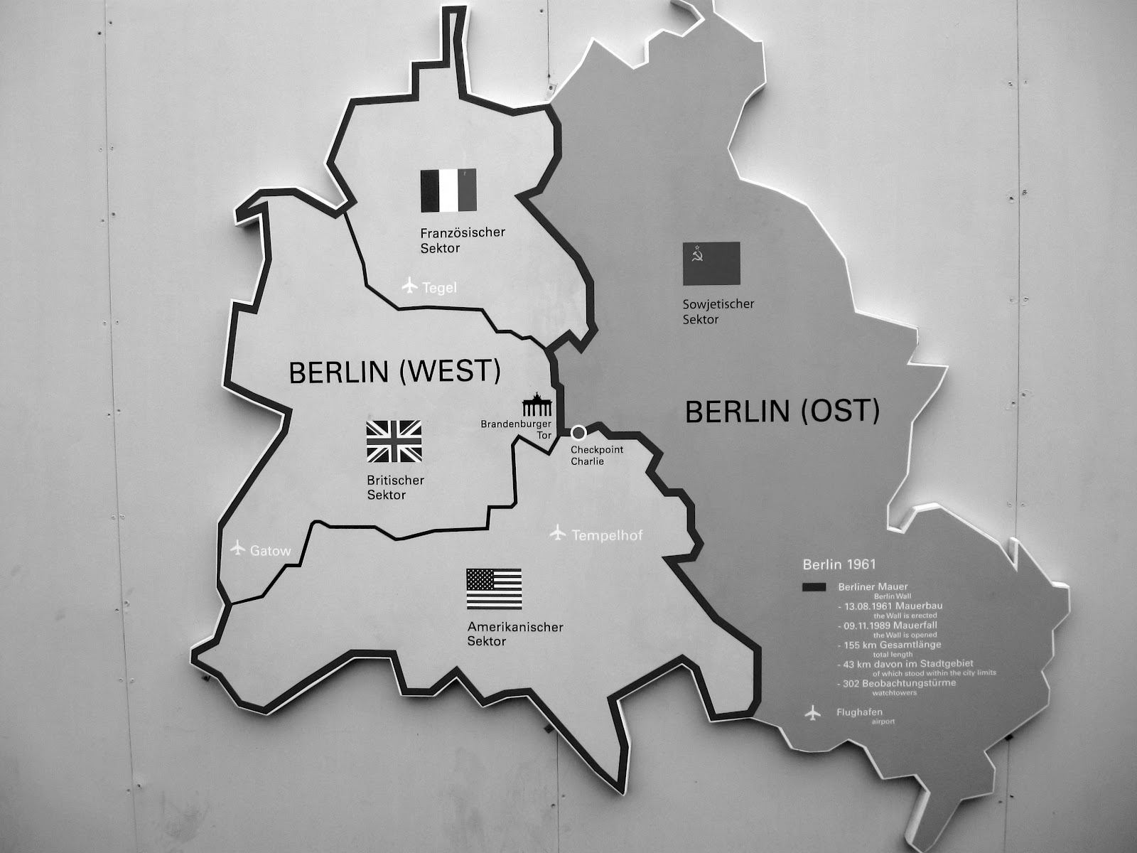 East West Berlin Map