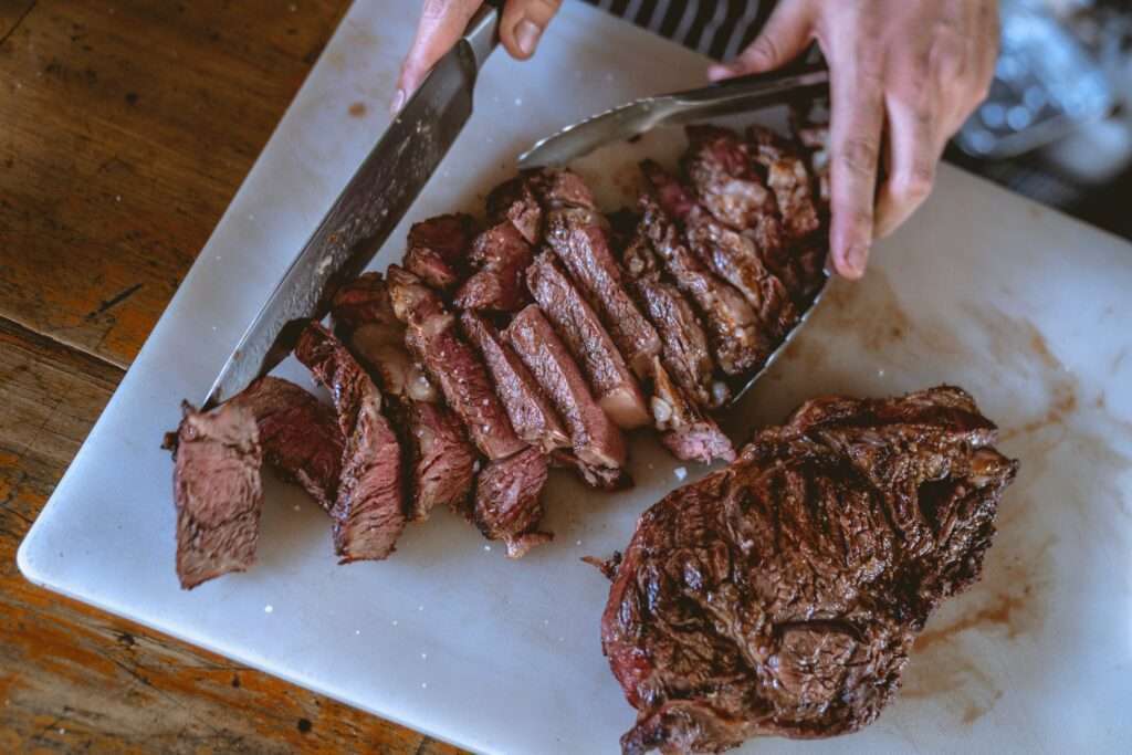 Luffarbiff, luffarstek eller fjäderbladsbog (Flat Iron Steak)